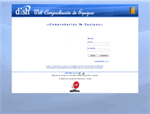 Tablet Screenshot of comprobacion.dish.com.mx